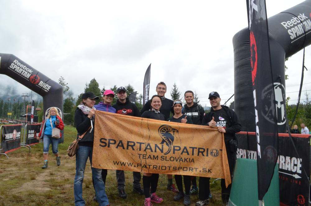 Spartan Patriot na ME Spartan Race 2015 v Tatranskej Lomnici