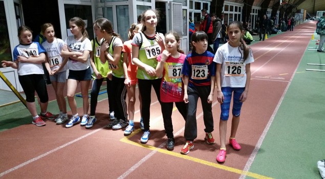 Bežci z Banského na halových Majstrovstvách Východoslovenského kraja