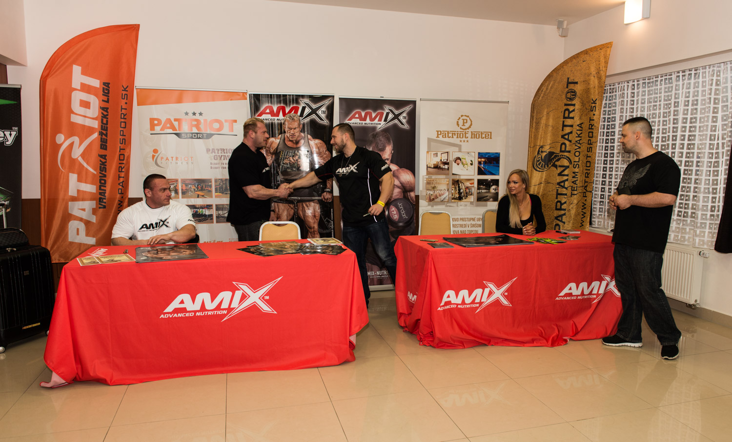 2016 AMIX Patriot Cup - Autogramiáda