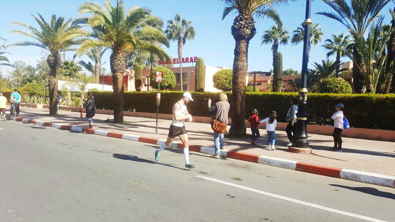 Rišo zvádol maratón v Marrakesh (Marocco)